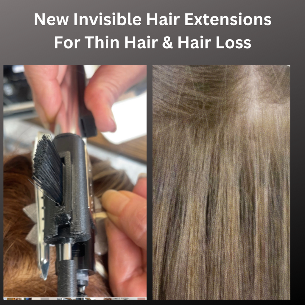 New Invisible Combline Hair Extensions – noellesalon